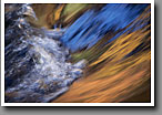 Appalachian Mountain Stream, reflection in the rapids, Smoky Mountain NP