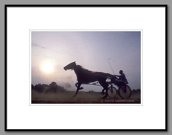 Harness Racing, Minor's Track, Oktibbeha County, MS