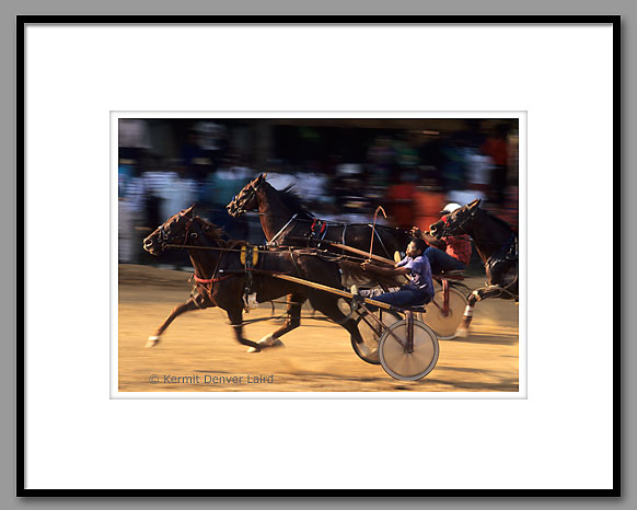 Harness Racing, Outlaw's Track, Oktibbeha County, MS