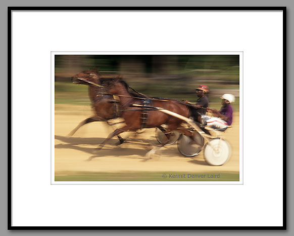 Harness Racing, Minor's Track, Oktibbeha County, MS