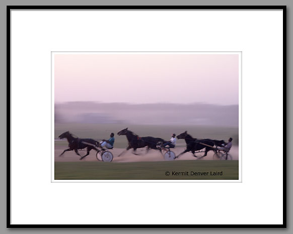 Harness Racing, Minor's Track, Oktibbeha County, MS