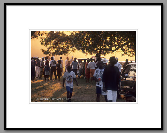 Harness Racing Spectators, Minor's Track, Oktibbeha County, MS