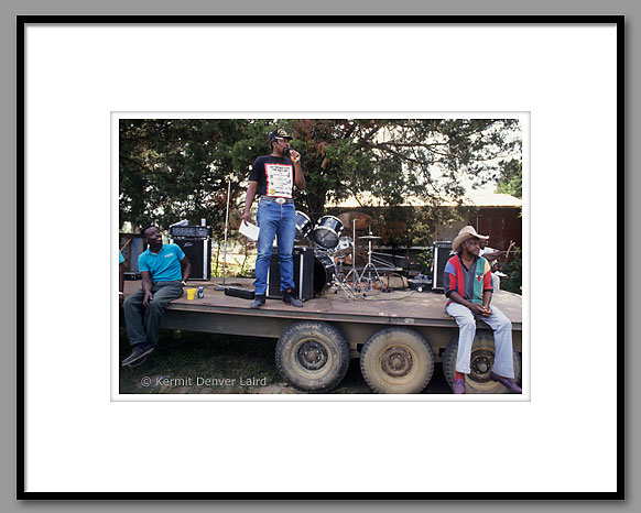 Harness Racing Announcer, Mason's Track, Noxubee County, MS