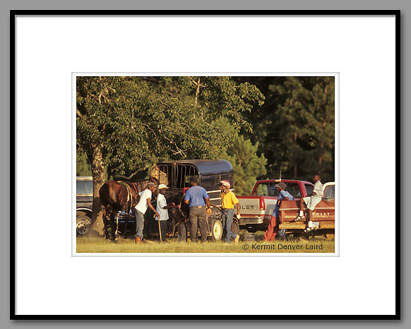 Harness Racing, Infield Activity, Minor's Track, Oktibbeha County, MS