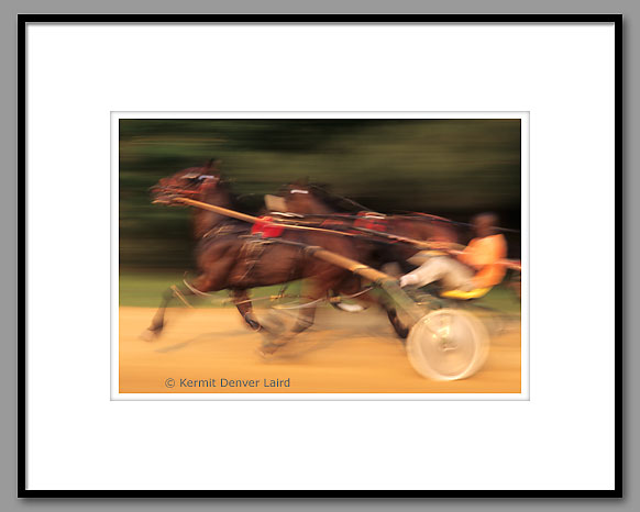 Harness Racing, Minor's Track, Oktibbeha County, MS