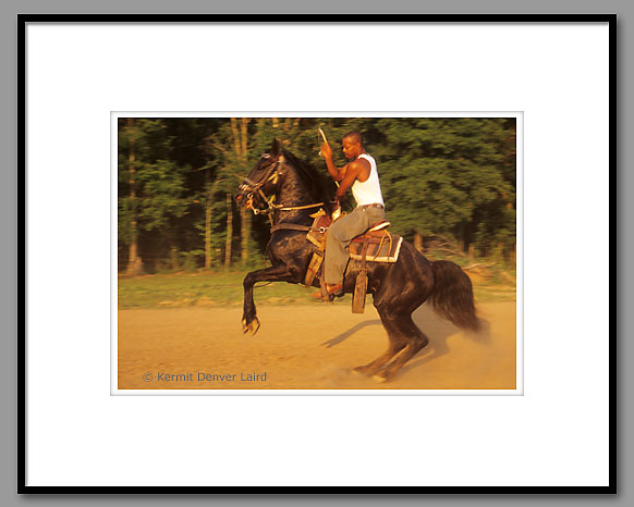 Harness Racing, Backrider, Minor's Track, Oktibbeha County, MS