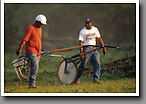 Harness Racing, Busted Sulky, Minor's Track, Oktibbeha County, MS