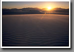 Dunes Sunset, White Sands, NM